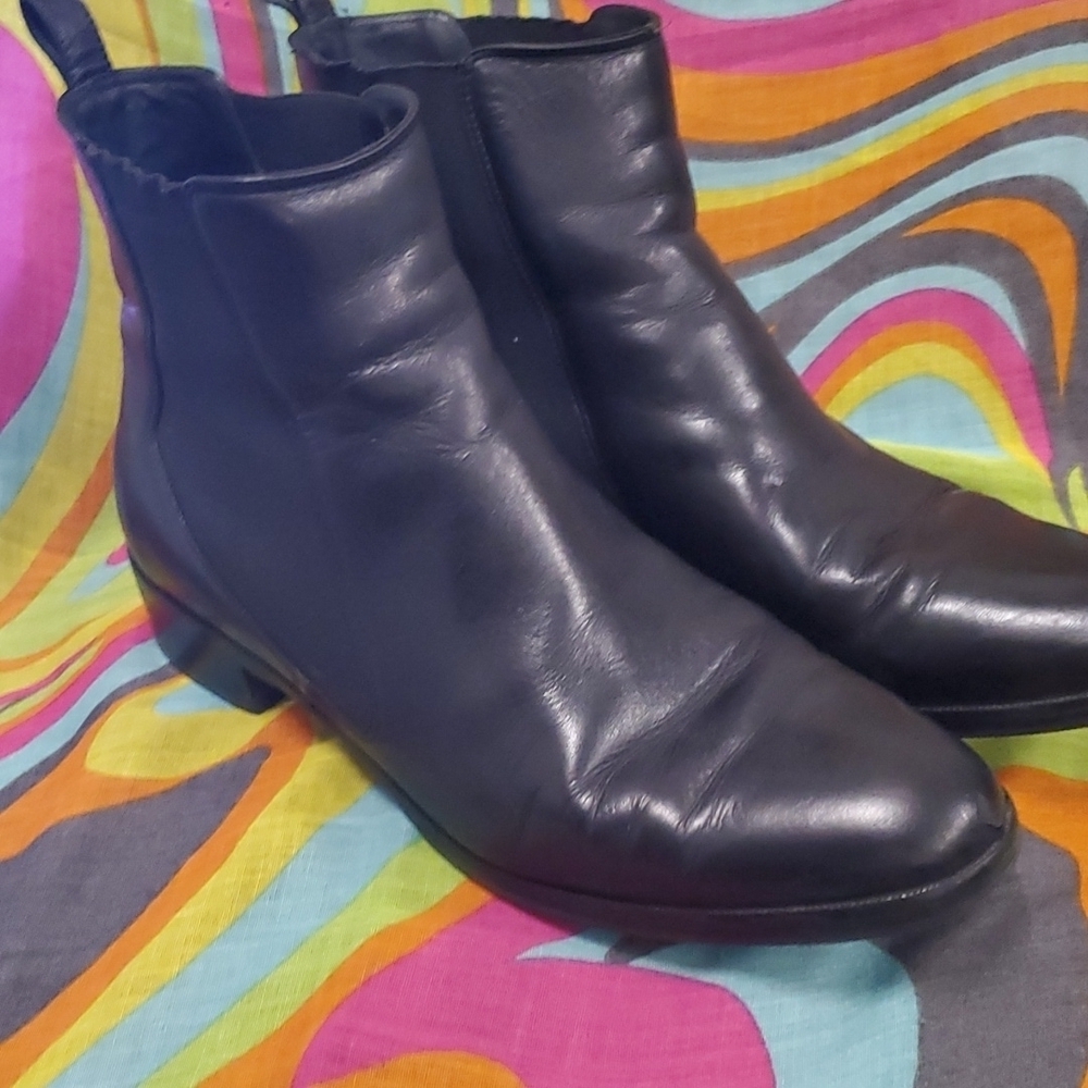 L.K. Bennett Brenda Leather Boots SZ 41
